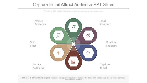Capture Email Attract Audience Ppt Slides