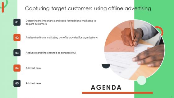 Capturing Target Customers Using Offline Advertising Ppt PowerPoint Presentation Complete Deck With Slides