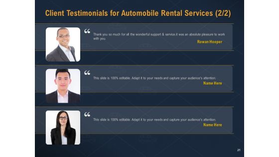 Car Hiring Proposal Ppt PowerPoint Presentation Complete Deck With Slides