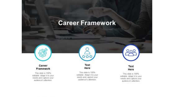 Career Framework Ppt PowerPoint Presentation Visual Aids Gallery Cpb