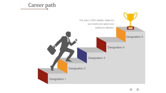 Career Path Template 1 Ppt PowerPoint Presentation Introduction