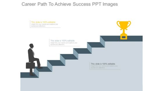Career Path To Achieve Success Ppt Images
