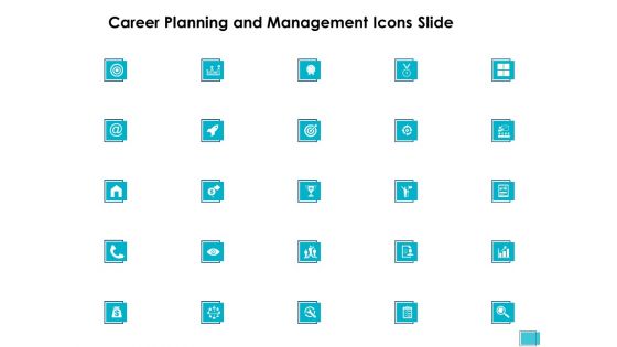 Career Planning And Management Icons Slide Growth Ppt PowerPoint Presentation Infographics Inspiration