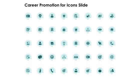 Career Promotion For Icons Slide Idea Bulb Ppt PowerPoint Presentation Inspiration Display Career Promotion For Icons Slide Idea Bulb Ppt PowerPoint Presentation Inspiration Display