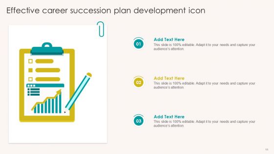 Career Succession Planning Ppt PowerPoint Presentation Complete With Slides