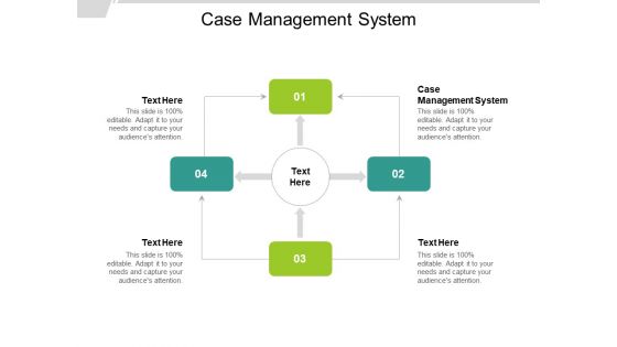 Case Management System Ppt PowerPoint Presentation Ideas Visuals Cpb