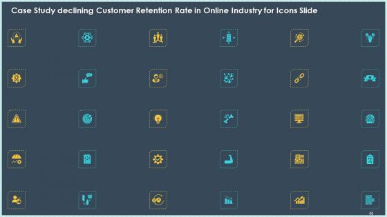 Case Study Declining Customer Retention Rate In Online Industry Ppt PowerPoint Presentation Complete Deck With Slides