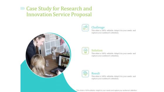 Case Study For Research And Innovation Service Proposal Ppt PowerPoint Presentation Inspiration Images PDF