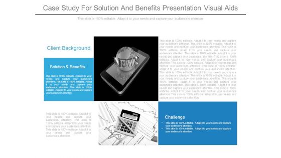 Case Study For Solution And Benefits Presentation Visual Aids Case Study For Solution And Benefits Presentation Visual Aids