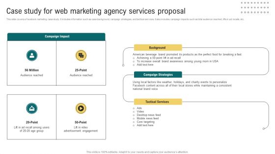 Case Study For Web Marketing Agency Services Proposal Ppt Layouts Backgrounds PDF Case Study For Web Marketing Agency Services Proposal Ppt Layouts Backgrounds PDF