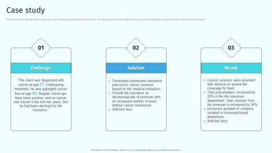 Case Study Health And Property Insurance Company Profile Demonstration PDF
