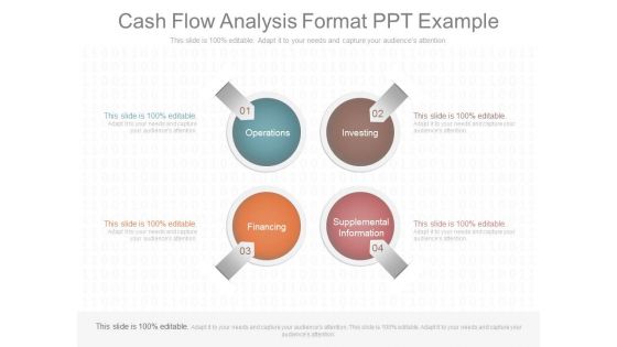 Cash Flow Analysis Format Ppt Example