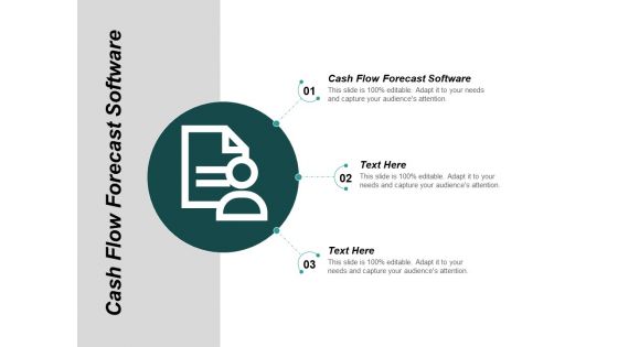 Cash Flow Forecast Software Ppt PowerPoint Presentation Outline Example File Cpb
