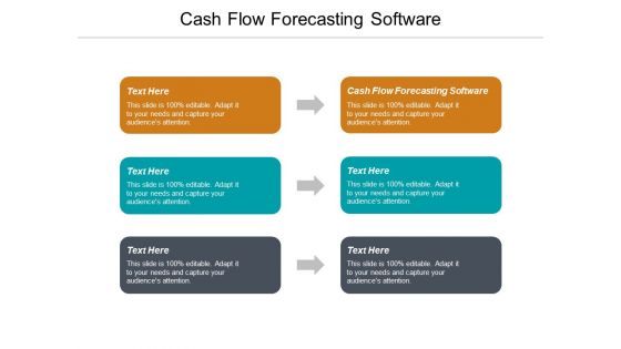 Cash Flow Forecasting Software Ppt PowerPoint Presentation Infographics Influencers Cpb
