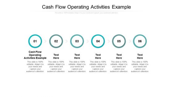 Cash Flow Operating Activities Example Ppt PowerPoint Presentation Outline Display Cpb