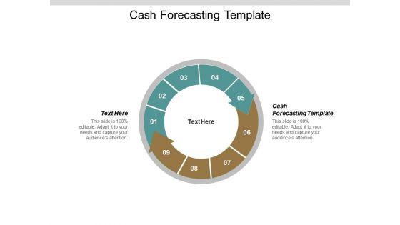 Cash Forecasting Template Ppt PowerPoint Presentation File Deck