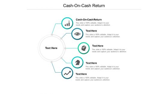Cash On Cash Return Ppt PowerPoint Presentation Inspiration Brochure Cpb