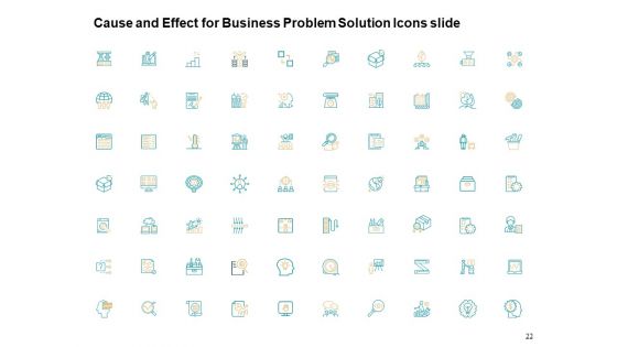 Cause And Effect For Business Problem Solution Ppt PowerPoint Presentation Complete Deck With Slides