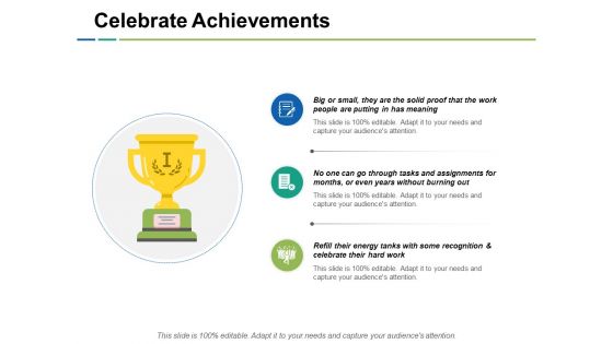Celebrate Achievements Ppt PowerPoint Presentation Styles Gallery