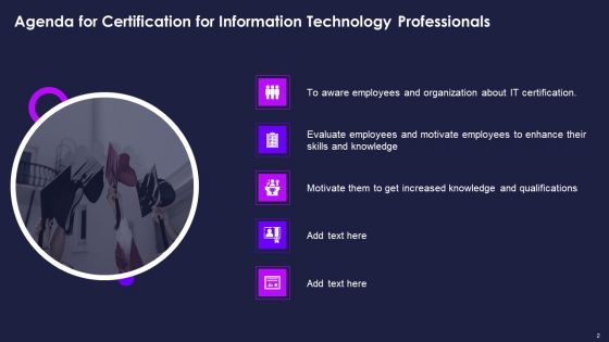 Certification For Information Technology Professionals Ppt PowerPoint Presentation Complete Deck With Slides