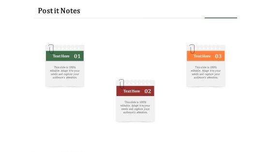 Challenges And Opportunities For Merchant Acquirers Post It Notes Mockup PDF
