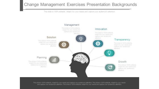 Change Management Exercises Presentation Backgrounds