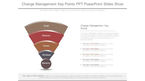Change Management Key Points Ppt Powerpoint Slides Show Change Management Key Points Ppt Powerpoint Slides Show