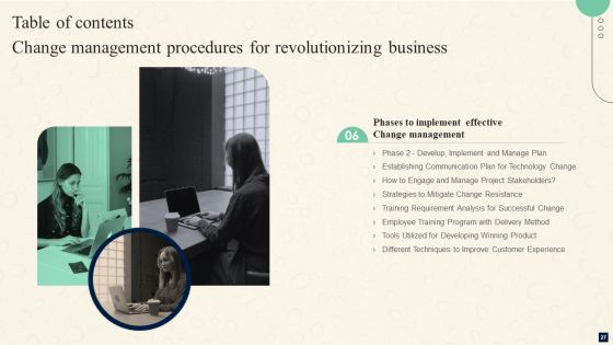 Change Management Procedures For Revolutionizing Business Ppt PowerPoint Presentation Complete Deck With Slides