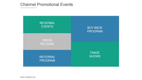 Channel Promotional Events Ppt PowerPoint Presentation Graphics