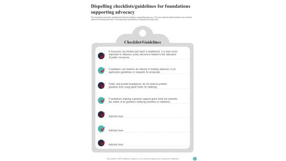 Charitable Business Playbook Template
