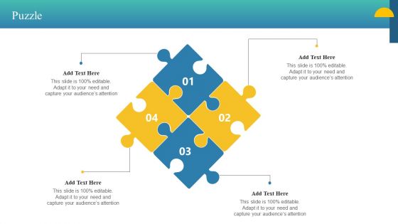 Charity Fundraising Marketing Plan Puzzle Ppt PowerPoint Presentation Gallery Display PDF