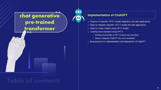 Chat Generative Pre Trained Transformer Ppt PowerPoint Presentation Complete Deck With Slides