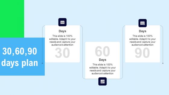 Chat Messenger Investor Funding Elevator Pitch Deck 30 60 90 Days Plan Portrait PDF