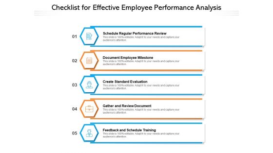 Checklist For Effective Employee Performance Analysis Ppt Summary Outfit PDF Checklist For Effective Employee Performance Analysis Ppt Summary Outfit PDF