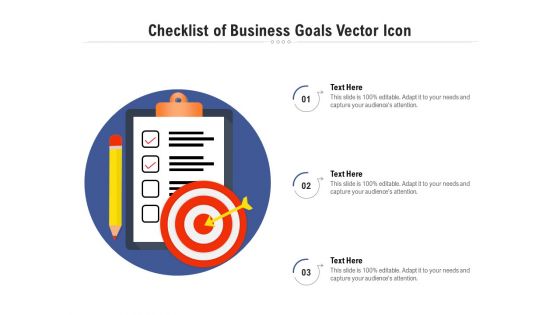 Checklist Of Business Goals Vector Icon Ppt PowerPoint Presentation Infographic Template Gridlines PDF Checklist Of Business Goals Vector Icon Ppt PowerPoint Presentation Infographic Template Gridlines PDF