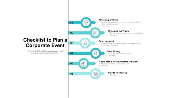 Checklist To Plan A Corporate Event Ppt PowerPoint Presentation Outline Files Checklist To Plan A Corporate Event Ppt PowerPoint Presentation Outline Files