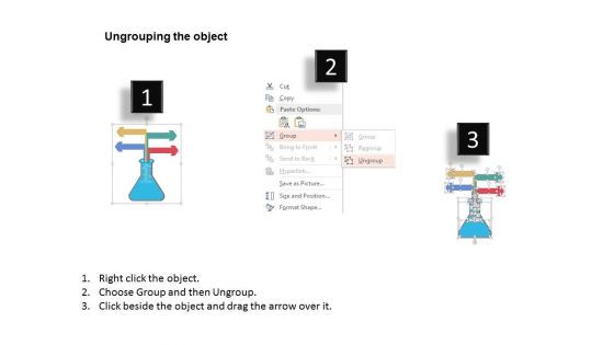 Chemistry Flask For Educational Training Powerpoint Template