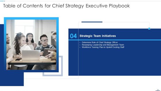 Chief Strategy Executive Playbook Ppt PowerPoint Presentation Complete With Slides