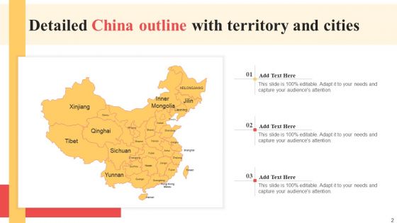 China Territory Outline Ppt PowerPoint Presentation Complete Deck With Slides
