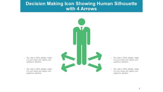 Choice Selection Symbol Business Silhouette Ppt PowerPoint Presentation Complete Deck