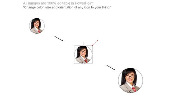 Choose Between Four Employees Powerpoint Slides