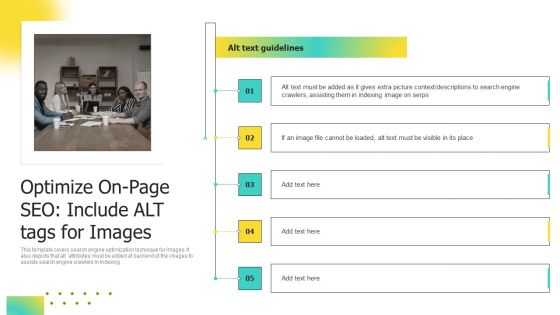 Choosing Target Audience And Target Audience Tactics Optimize On Page SEO Include ALT Tags Rules PDF