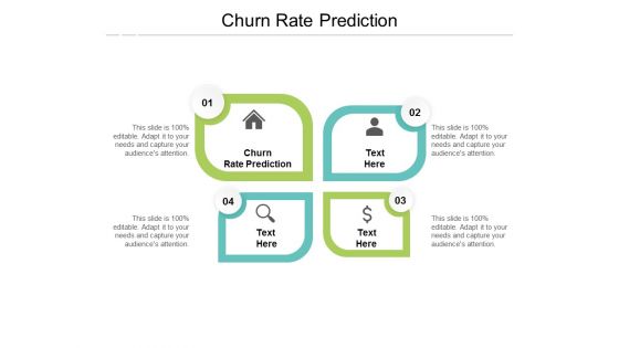 Churn Rate Prediction Ppt PowerPoint Presentation Ideas Infographics Cpb