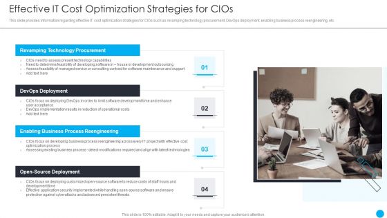 Cios Methodologies To Improve IT Spending Effective It Cost Optimization Strategies For Cios Contd Guidelines PDF