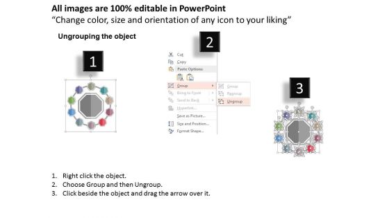 Circle Business Process Infographic Diagram Powerpoint Templates