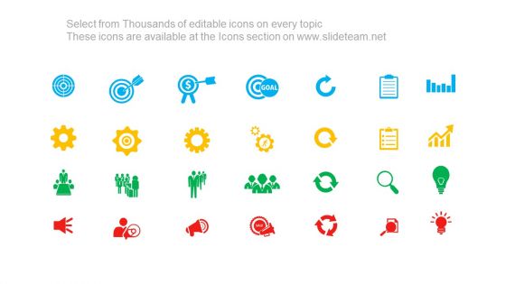 Circle Chart To Outline Marketing Plan Powerpoint Template