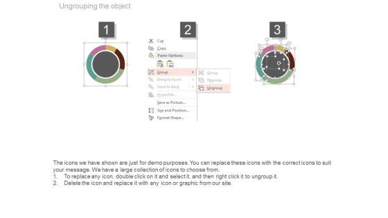 Circle Chart With Percentage Value Analysis Powerpoint Slides