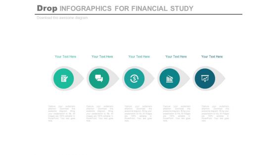 Circle Infographics For Financial Analysis Powerpoint Template