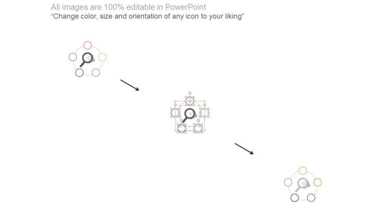 Circle Of Five Steps For Marketing Strategy Powerpoint Template