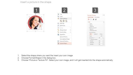 Circles With Team Photos Powerpoint Slides
